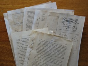 mixed media ephemera