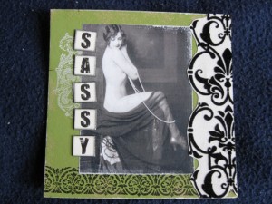 creating layers in mixed media art with letters