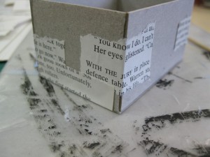 mixed media gift box