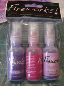 lilac posies, grape jelly and lulu lavender 