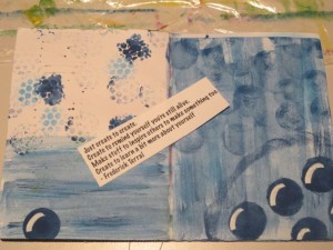 Ready-made Art Journal prompts from inspiring quotes