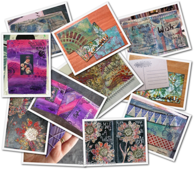 A summary of our Mixed Media Art Online Tutorials