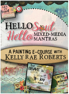 Hello Soul Hello Mantras Online mixed media art class course