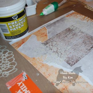 Kim Kelley tried three different types of texture paste