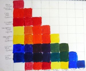 Tamara Dinius has fun with colour and her Derwent Inktense blocks