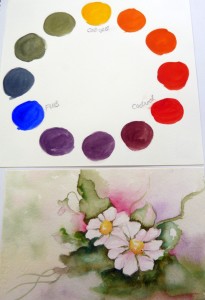 Tamara Dinius has fun with colour and her range of paints