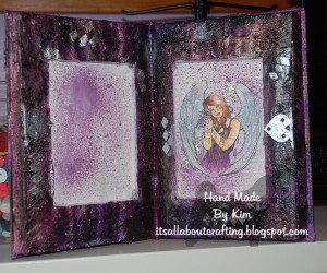 Altered Book Art by Kim Kelley