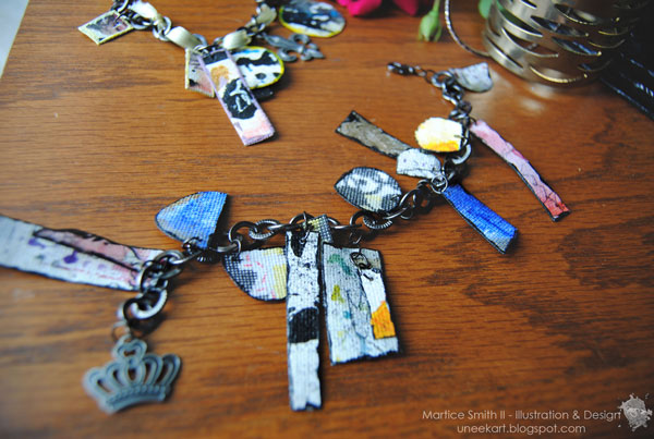 Graffiti Charm Bracelet by Martice Smith II.