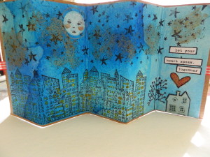 How to Make an Accordion Book with your own style