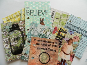 Melanie Statnick created this fun up cycling mini book