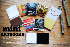 Create Mini ArtBooks: Matchbook-Styled! 
