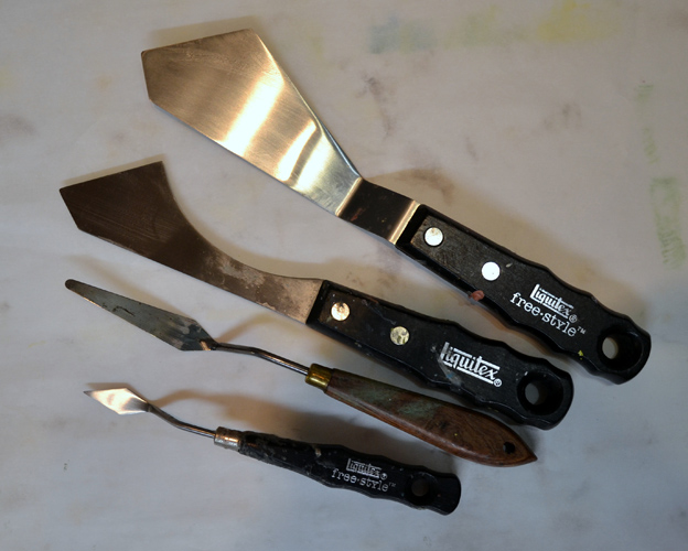 Liquitex Basics Metal Painting Knives - Set of 6