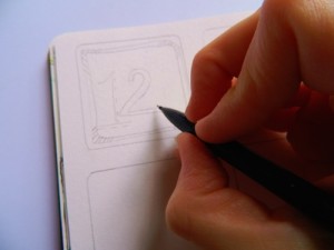 Learning to draw the simplest images and save money on stamps