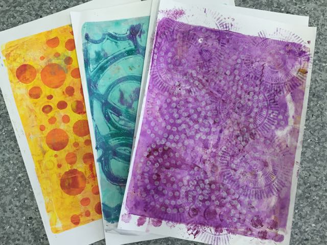 Get into Gel Printing Class