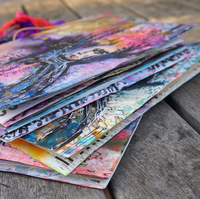 Junk Journal Class with Michelle Logan - Mixed Media Art